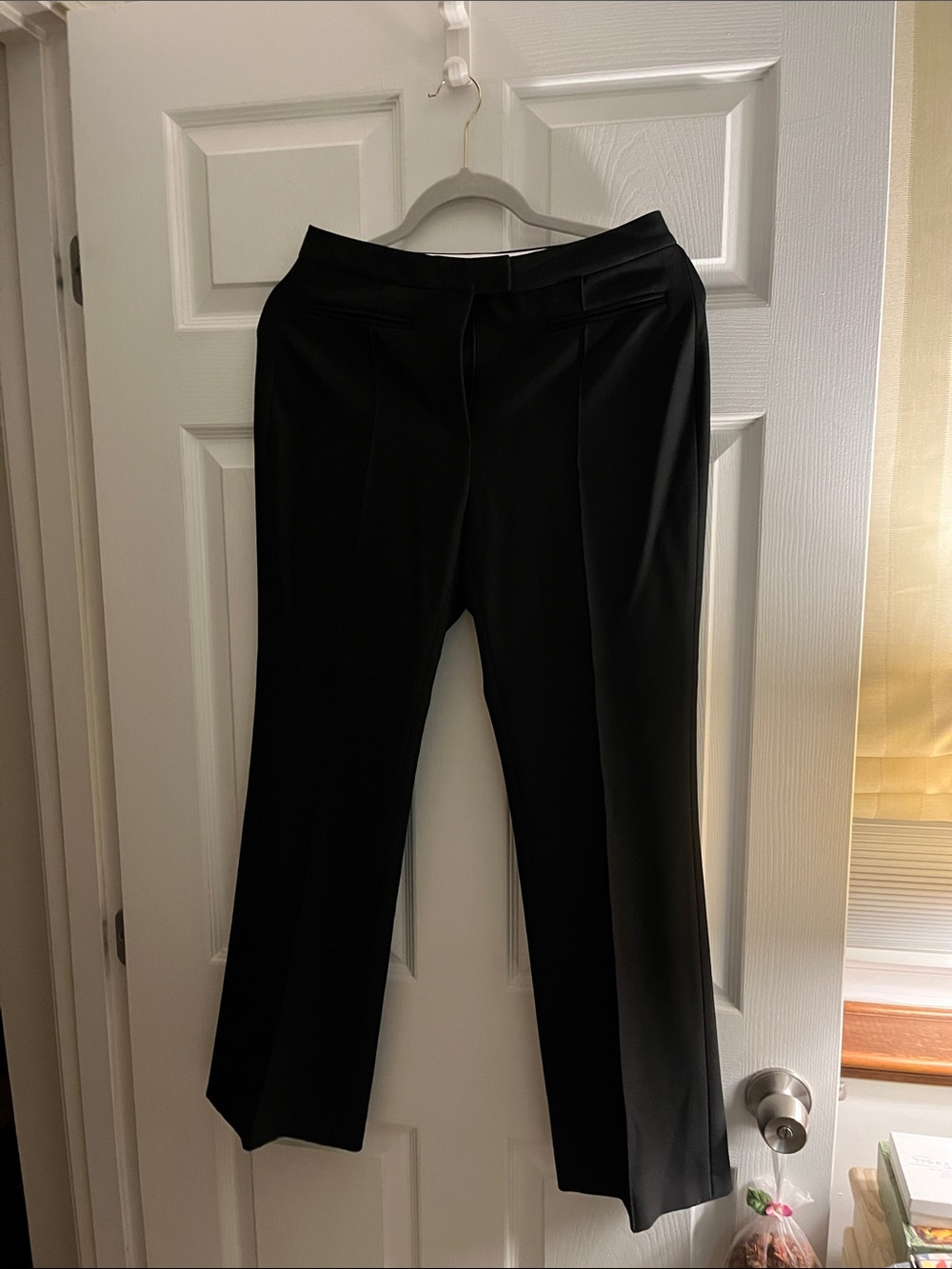 Boss Black Boot Cut Dress Pants